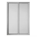 Ver imagem 1 de Porta Balcão de Correr Veneziana Lambril de Alumínio Branco 3 Folhas Móveis Cmc Classic-210ax120l