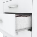 Ver imagem 5 de Guarda Roupa Casal City 6 Portas e 3 Gavetas Branco - Móveis Henn