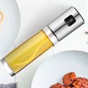 Ver mais imagens de Kit 2 Porta Azeite Vinagre Spray Galheteiro Dosador Aço Inox 100ml