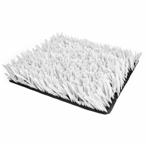 25 m² Grama Sintética Esportiva Branca 50mm 6600 Dtex Fibrilada 1 x 25 m Rolo Fechado Rm Decor