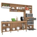 Ver imagem 4 de Cozinha Compacta Modulada com Tampo 240cm 8 Portas e 1 Gaveta Inova Yescasa
