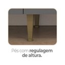 Ver mais imagens de Cozinha Completa 5 Peças com Torre Quente e Balcão com Tampo 240cm Inova Yescasa Mel/Grafite Cinza