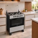 Ver imagem 2 de Fogão a Gás Delicato 5 Bocas Mega Chama e Forno 84 Litros Easy Clean Porta com Vidro Duplo Clarice
