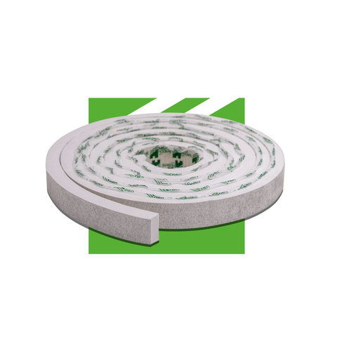 Perfil de Acabamento 2,5m Linear Painel Ripado Laminado de Eva Cor White Linha Urban