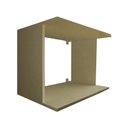 Ver imagem 1 de Suporte Microondas Simples Natural Em Mdf
