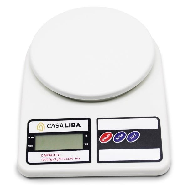 Balança De Cozinha Digital Alta Precisão 1g À 10 Kg Casa Liba - 2