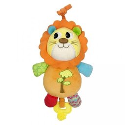 Mobile musical para berço carrinho de bebe brinquedo de pelucia apartir 0 meses Leao DMB 5983 - 1