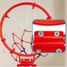 Cesta Tabela de Basquete Infantil 40cm Retrátil Aro Mini Rede para Porta Parede Jogo Esporte Diversã - 6
