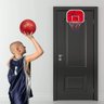 Cesta Tabela de Basquete Infantil 40cm Retrátil Aro Mini Rede para Porta Parede Jogo Esporte Diversã - 2
