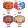Cesta Tabela de Basquete Infantil 40cm Retrátil Aro Mini Rede para Porta Parede Jogo Esporte Diversã - 4