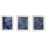 Quadro arte canvas 30x66 universo colorido mod 116 - 1