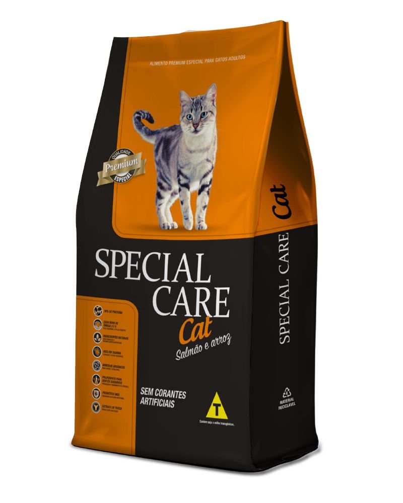 Ração Quatree Life Premium Especial Gatos Castrados Sabor Frango e