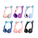 Ver imagem 5 de Fone De Ouvido Orelha De Gato Gatinho Cat Bluetooth 5.0 Ear Com Led Rgb Cat Headset