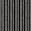 Ver imagem 3 de Papel de Parede Adesivo Madeira Ripado Grafite Fina Gh Papel de Parede 2,5m