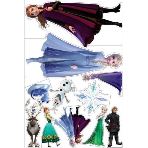 Festa Frozen 2 Kit Aniversário Fácil com 39 Peças