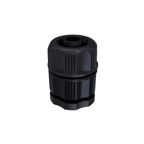 Adaptador Roscável para Mangueira 1/2" e 7/16" Cor Preto Durín