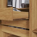 Ver imagem 2 de Guarda Roupa Solteiro 4 Portas Recife Salleto Cinamomo