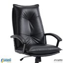 Ver imagem 6 de Cadeira Office Denver Giratória com Sistema Relax e Assento em Pu Marrom ou Pu Preta - Rivatti