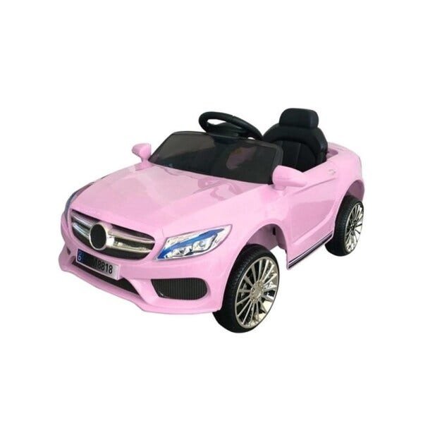 Mini Carro Elétrico Infantil 6v Com Controle Remoto Rosa BW007RS