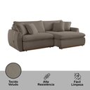 Ver imagem 5 de Sofá Cama 270 Cm Braço 15 Cm Retrátil e Reclinável Inova Meu Sofá Online