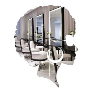 Espelho Decorativo para Salao de Beleza Black Power