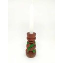 Ver imagem 3 de Boneco de Neve Porta Vela Castiçal em Madeira Decoração de Natal