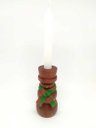 Ver imagem 3 de Boneco de Neve Porta Vela Castiçal em Madeira Decoração de Natal