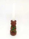 Ver imagem 4 de Boneco de Neve Porta Vela Castiçal em Madeira Decoração de Natal