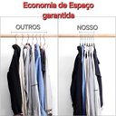 Ver imagem 2 de Kit 50 Cabide Veludo Slim Antideslizante Ultra Fino Preto