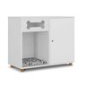 Aparador Pet Dog Branco Ac/Branco Ac - 2