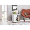 Mesa Lateral Arranhador Pet Persa Branco Ac/Branco Ac - 4