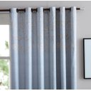 Ver imagem 3 de Cortina Estampada com Blackout Sala e Quarto Belem 260x240 - Azul