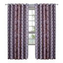Ver imagem 3 de Cortina Para Sala e Quarto Estampada Cuiaba 500x250 Sultan:Marrom