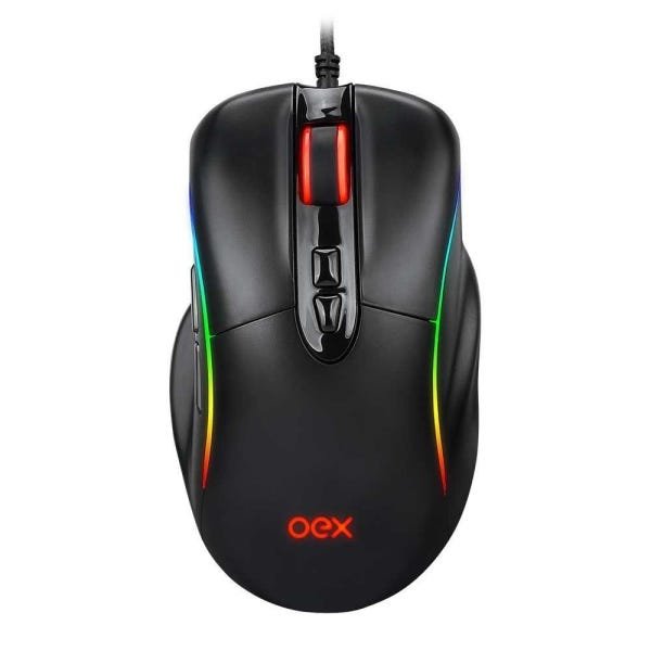 MOUSE GAMER WEAPON MS317 - RGB - 8 BOTOES - 4.000DPI - 1