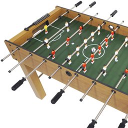 Mesa Pebolim Futebol Totó 121x61 Infantil com Pé Alto 22 Jogadores Bolinha Placar Brinqway Bw-113 - 5