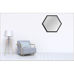 Espelhos Hexagonal com Moldura 60 x 52 cm - 5