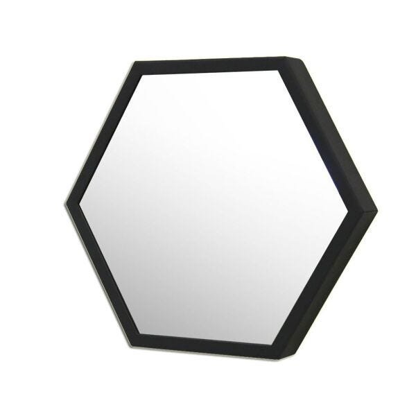 Espelhos Hexagonal com Moldura 60 x 52 cm