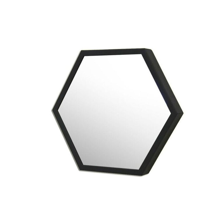 Espelhos Hexagonal com Moldura 60 x 52 cm