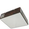 Luminária Plafon Madeira Madeiro Ddek Ctes 30cm - 1
