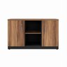 Armário para Escritório 120x72cm Multiuso Baixo com Chave 25mm Credenza Espresso Móveis - 10