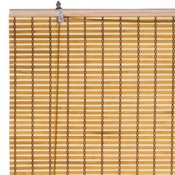 Cortinas Rolo Bambu 80larg x 220alt Caramelo - 2