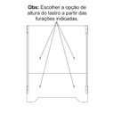 Ver imagem 7 de Berço Mini Cama 3 em 1 Multifuncional 133x64 Cm Bbi51 Branco Dtall