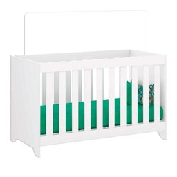 Berço Mini Cama 3 em 1 Multifuncional 133x64 Cm Bbi51 Branco Dtall - 1