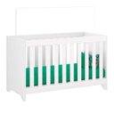 Ver imagem 1 de Berço Mini Cama 3 em 1 Multifuncional 133x64 Cm Bbi51 Branco Dtall