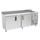 Ver imagem 1 de Balcão Refrigerados Venâncio 200cm Inox Borda Espelhada com Cuba 127v Vcfrh20-39382