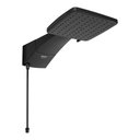 Ver imagem 1 de Chuveiro Zagonel Quadratta Eletrônico Preto 220v (7700w)
