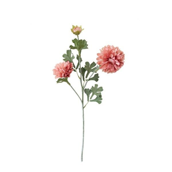 Flor Artificial Haste de Dália Cor de Rosa| Linha Permanente Formosinha - 1