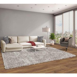 Tapete Felpudo Galax N Platina 2,00x3,00M - Kriar Tapetes