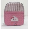 Kit Bolsa Maternidade - Bordada - 05 Peças - Tecido Impermeável - Mappyng Baby - Nuvem Rosa - 3