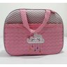 Kit Bolsa Maternidade - Bordada - 05 Peças - Tecido Impermeável - Mappyng Baby - Nuvem Rosa - 4
